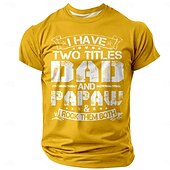 voordelige Grappige T-shirts voor mannen-Voor heren Grafisch T-shirt Korte mouw T-shirt 3D-afdrukken Strakke ronde hals Overhemd Casual Street Style Feestdagen Uitgaan Zwart Geel Marineblauw Lente zomer Kleding S M L XL 2XL 3XL