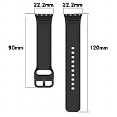 olcso Samsung óraszíjak-3 csomag Óraszíj mert Samsung Galaxy Galaxy Fit 3 Szilikon Csere Szíj Bájos Sportszíj Modern csat Karszalag