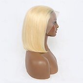 economico Parrucche lace front capelli veri-parrucca bob bionda capelli umani 613 parrucca anteriore in pizzo bob capelli umani 13x4 parrucca anteriore bionda in pizzo bob capelli umani pre pizzicati parrucca bob clorata con i capelli del