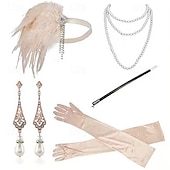 voordelige Outfits-Retro vintage Roaring jaren &#039;20 Jaren 1920 Flapper jurk Jurken Gemaskerd Bal The Great Gatsby Bruiloftsgast Pailletten Kwastje Dames Maskerade Bruiloft Bruiloft gast Feest / Uitgaan Volwassenen