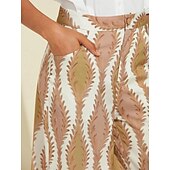 baratos calças femininas-calça comprida de cetim com bolso reto