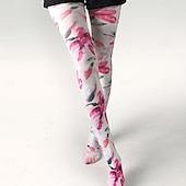 billige Sokker-dame truse gave daglig blomst akryl fibre casual boho / bohem casual / daglig 1 par