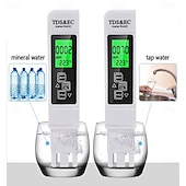levne Domácí spotřební materiál-3v1 metr digitální tester kvality vody tds ec metr teploměr pero multifunkční digitální tester kvality vody pro měření teploty vody ppm tester tds metr digitální tester kvality vody