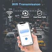 cheap Car DVR-3 Record The Car Inside and Outside The Car Behind The Car Wireless Tachograph 2K HD Night Vision APP Mobile Internet Recorder