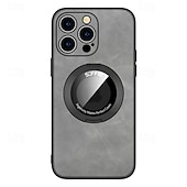 halpa iPhone-kotelot-puhelin Etui Käyttötarkoitus iPhone 16 15 14 Pro Max Plus 15 14 Pro Max 13 12 11 Pro Max Takakuori Tuella Tukee langatonta latausta Iskunkestävä TPU PU-nahka
