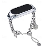 ieftine Alte curele de ceas-Bandă de ceas inteligent Compatibil cu Xiaomi Mi Band 8 Mi Band 7 (NFC) Band 6/5 NFC Band 4/3 NFC Ceas inteligent Curea cu Case Împletit Robust Bratara de bijuterii Înlocuire Brăţară
