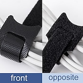 cheap Storage &amp; Organization-30pcs Cable Organizer - Reusable Self-Gripping Cable Ties for Charger Management, Wire Bundling, Storage, Suitable for Home, Office, Desk Cable Organization