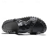 cheap Casual Sandals-Men&#039;s Brown Leather Sandals with Adjustable Strap and Stylish Stitching – Comfortable and Durable for Casual Outings, Beach and Everyday Wear