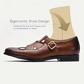 cheap Premium Leather Sandals-Men&#039;s Premium Cowhide Fishermen Sandals with Buckle Strap – Stylish Cut-Out Design for Casual and Formal Occasions