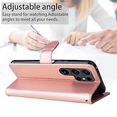 cheap Samsung Cases-Phone Case For Samsung Galaxy S24 S23 S22 S21 S20 Ultra Plus FE A54 A34 A14 Note 20 10 S25 Ultra Wallet Case Magnetic Full Body Protective with Wrist Strap Cat Bee TPU PU Leather