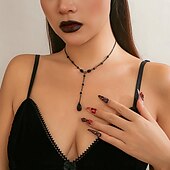 cheap Necklaces-Choker Necklace Rhinestones Women&#039;s Simple Gothic Classic Cool irregular Necklace For Party Halloween Club