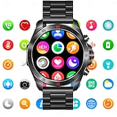 billige Smartklokker-LOKMAT COMET PLUS Smartklokke 1.43 tommers Smartklokke blåtann Skritteller Samtalepåminnelse Aktivitetsmonitor Kompatibel med Android iOS Dame Herre Lang ventetid Håndfri bruk Vanntett IP68 54mm
