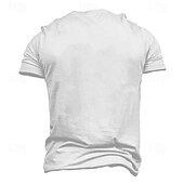 お買い得  アニマルプリントTシャツ-男性用 動物 野生動物 Tシャツ 半袖 Tシャツ 3Dプリント クルーネック シャツ 旅行度假风 誇張された デザイナー パーティー 誕生日 ストリート ダークブラウン ブラック / ホワイト ブラック 夏 春 衣類 S M L XL XXL XXXL