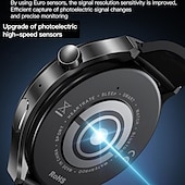 Χαμηλού Κόστους Smartwatch-696 V16 Εξυπνο ρολόι 1.46 inch Έξυπνο ρολόι Bluetooth ΗΚΓ + PPG Βηματόμετρο Υπενθύμιση Κλήσης Συμβατό με Android iOS Γυναικεία Άντρες Κλήσεις Hands-Free Υπενθύμιση Μηνύματος IP 67 Θήκη ρολογιού 48mm