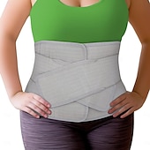 abordables Attelles et orthèses-Ceinture abdominale post-chirurgie pour abdominoplastie – Bande abdominale post-partum après section C, récupération du ventre, compression de l&#039;estomac, ceinture herniaire pour hommes et femmes après