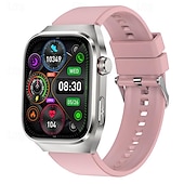 ieftine Ceasuri Smart-iMosi TK16 Ceas inteligent 2.04 inch Uita-te inteligent Bluetooth ECG + PPG Monitorizarea temperaturii Pedometru Compatibil cu Android iOS Dame Bărbați Standby Lung Telefon Hands-Free Rezistent la apă