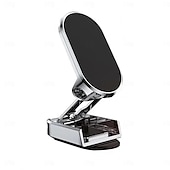 cheap Car Holder-Phone Mount for Car Windshield Rotatable Foldable Magnetic Phone Holder for Car Dashboard Car Truck Compatible with All Mobile Phone Phone Accessory