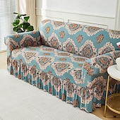 cheap Sofa Cover-Elastic Sofa Cover Full Cover Nordic Style Sofa Cover Non-slip Fabric Skirt Sofa Cover