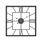economico Decorazioni da parete-Orologi Da Parete Grandi Orologi Da Parete Vintage Di Lusso In Metallo Con Specchio Orologio Da Parete Design Moderno Orologi Quadrati Silenziosi Arredamento Casa