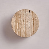 cheap Indoor Wall Lights-LED Sconce Post Modern Marble Wall Light Indoor Round Beam Spot Light 3000K Warm White Lighting Fixture Bedroom Bedside Wall Lamp for Hallway Living Room Porch Office