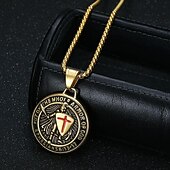 preiswerte Zubehör und mehr-Halskette Retro Vintage Mittelalterlich Metalllegierung Für Ritter Ritter Wikinger Cosplay Unisex Modeschmuck Modeschmuck