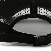 お買い得  メンズ ベースボールキャップ-男性用 ベースボールキャップ 日よけ帽 トラッカーハット メッシュキャップ ブラック ホワイト ポリエステル メッシュ ファッション カジュアル ストリート 日常 平織り 調整可能 サンスクリーン 高通気性