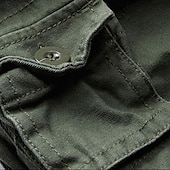 tanie Klasyczny-Męskie Spodenki Taktyczne Spodenki cargo Szorty Guziki Multi Pocket Równina Zdatny do noszenia Krótki Na zewnątrz Codzienny Wyjściowe Moda Klasyczny Zieleń wojskowa Żółty kamuflaż