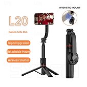 abordables Palos selfie-Palo de selfie  Bluetooth Extensible Longitud máxima 104.5 cm Para Universal Androide / iOS Universal