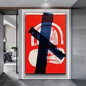 billiga Abstrakta målningar-handgjord oljemålning texturerad duk konst handmålad färgglad landskap konst scen målning modern vardagsrum väggdekor