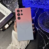 Недорогие Чехлы для Samsung-телефон Кейс для Назначение SSamsung Galaxy S24 Ultra Plus S23 S22 S21 S20 Plus Ultra S10 Plus Примечание 20 10 S25 Ультра Кейс на заднюю панель Поддержка беспроводной зарядки Защита от удара