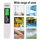 levne Domácí spotřební materiál-3v1 metr digitální tester kvality vody tds ec metr teploměr pero multifunkční digitální tester kvality vody pro měření teploty vody ppm tester tds metr digitální tester kvality vody