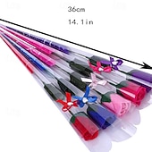 billiga Artificiell Blomma-simulerad tvålrosbukett, doftande konstgjorda rosor för matbord, sovrum, arbetsrum, vasdekoration, perfekt för alla hjärtans dag och reklamgåvor