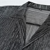 economico camicia da uomo con bottoni-Per uomo Camicia Camicia Estiva Camicia casual Camicia da Spiaggia Camicia con Bottoni Grigio Manica Lunga Blocco di colori Collo Camp Vacanza Camicia hawaiana Bottonato Abbigliamento Moda Casual