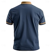  4 de julho de 2026 250º Homens Engraçado Camisas Polo com zíper Camisa de golfe Manga Curta Camisas polo Camisas de colarinho Vintage Casual Streetwear Roupas para festivais Trajes de festa Impressão