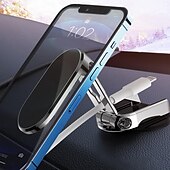 cheap Car Holder-Phone Mount for Car Windshield Rotatable Foldable Magnetic Phone Holder for Car Dashboard Car Truck Compatible with All Mobile Phone Phone Accessory