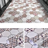 cheap Wallpaper-Anti Slip Flooring For Kitchen And Bathroom Thickened Balcony Flooring Wallpaper Self-Adhesive Waterproof PorcelainBrick Sticker 3 Meters