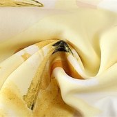 abordables Jupes en mousseline-Femme Collants Jupe Mode Décontractées Maxi Taille haute Jupes Floral Imprimer Vacances Rendez-vous Jaune Rose Claire Bleu Eté Mousseline de soie