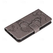 お買い得  iPhone用ケース-iPhone 16e用の電話ケース iPhone 16 iPhone 15 Pro Max iPhone 14 13 12 11 Pro Max Plus Mini SE 財布ケース 磁石フルボディ保護 ウォレットストラップ バタフライ TPU PUレザー