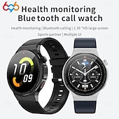 Χαμηλού Κόστους Smartwatch-696 UC03 Εξυπνο ρολόι 1.39 inch Έξυπνο ρολόι Bluetooth ΗΚΓ + PPG Βηματόμετρο Υπενθύμιση Κλήσης Συμβατό με Android iOS Γυναικεία Άντρες Κλήσεις Hands-Free Υπενθύμιση Μηνύματος IP 67 Θήκη ρολογιού 48mm