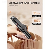 abordables Palos selfie-Palo de selfie  Bluetooth Extensible Longitud máxima 104.5 cm Para Universal Androide / iOS Universal
