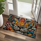 cheap Doormats-Cobblestones Animals Doormat Kitchen Mat Floor Mat Non-Slip Area Rug Oil Proof Rug Indoor Outdoor Mat Bedroom Decor Bathroom Mat Entrance Rug