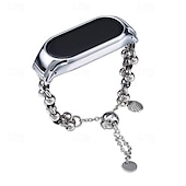 ieftine Alte curele de ceas-Bandă de ceas inteligent Compatibil cu Xiaomi Mi Band 8 Mi Band 7 (NFC) Band 6/5 NFC Band 4/3 NFC Ceas inteligent Curea cu Case Împletit Robust Bratara de bijuterii Înlocuire Brăţară