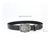 billige Ville vesten-18. århundre 17. århundre delstaten Texas Midjebelte West Cowboy amerikansk Kostyme Herre Maskerade Ytelse Maskerade Utdrikningslag Voksne Belte Alle årstider