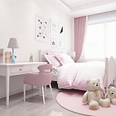 preiswerte Tapeten-300 * 60 cm selbstklebende Tapete für das Schlafzimmer, wasserdicht und feuchtigkeitsbeständig, einfarbig, aufgearbeiteter Aufkleber, weißer Hintergrund, Wanddekorationstapete