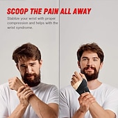 cheap Braces &amp; Supports-Wrist Brace for Carpal Tunnel, Comfortable and Adjustable Wrist Support Brace for Arthritis and Tendinitis, Wrist Compression Wrap for Pain Relief, Fit for Both Left Hand and Right Hand