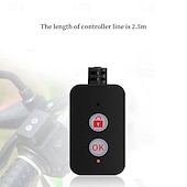 olcso Autós DVR-2 hüvelykes vízálló motorkerékpár nagy felbontású kamera dvr motorkerékpár vezetési rögzítő első és hátsó kamera fekete éjjellátó doboz