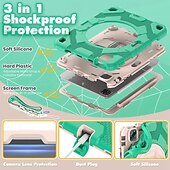 billiga iPad fodral-Tablett Skal fodral Till Apple iPad 10,9&#039;&#039; 10:e iPad Air 5th ipad 9th 8th 7th Generation 10.2 inch iPad Air 2nd 9,7&#039;&#039; iPad Pro 4th 11&#039;&#039; iPad Pro 3rd 11&#039;&#039; iPad Pro 2nd 11&#039;&#039; iPad Pro 1st 11&#039;&#039; Bärbar
