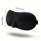 economico Cura Personale &amp; Salute-Maschera per dormire migliorata in 3D per uomini e donne: fornisce oscurità totale, traspirante, ideale per gli studenti, allevia l&#039;affaticamento, maschera per gli occhi oscurante