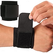 economico Bretelle &amp; Supporti-tutore per il polso, confezione da 2 fasce per il tunnel carpale per donne e uomini. Cinturini da polso per sollevamento pesi, allenamento e sollievo dal dolore. flessibile, altamente elastico,
