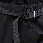 abordables Clásico-Hombre Pantalones cortos tácticos Pantalón Corto Cargo Pantalón corto Shorts para senderismo Botones Multi bolsillo Plano Listo para vestir Corto Diario Exterior Ropa de calle Moda Clásico Azul